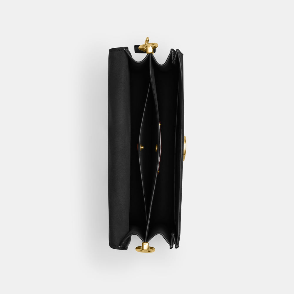 Bolsa Chain Tabby Shoulder Coach Preto - coach